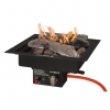 Inbouwbrander 30 cm x 30 cm zwart (Limited edition!)